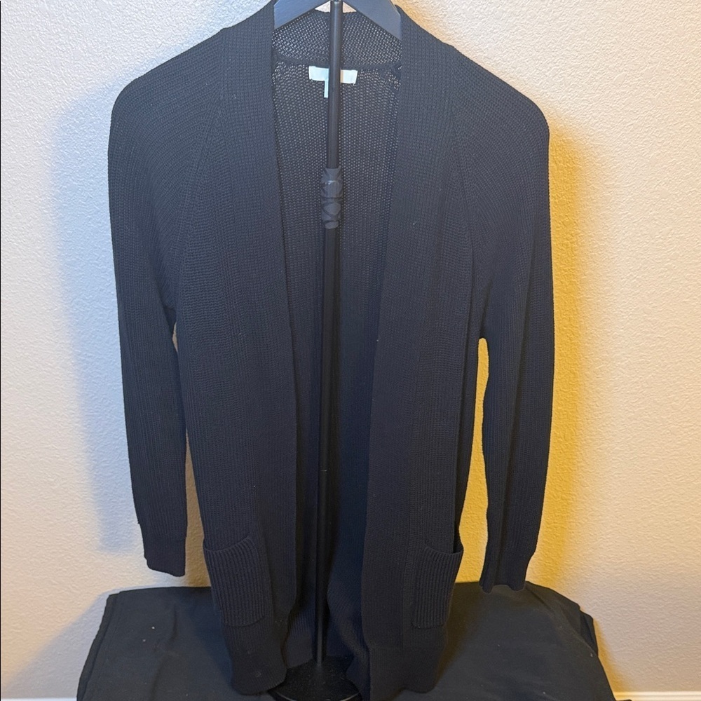Women's Black Cardigan Sweater